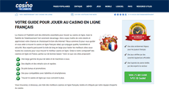 Desktop Screenshot of casinoenligne.fr